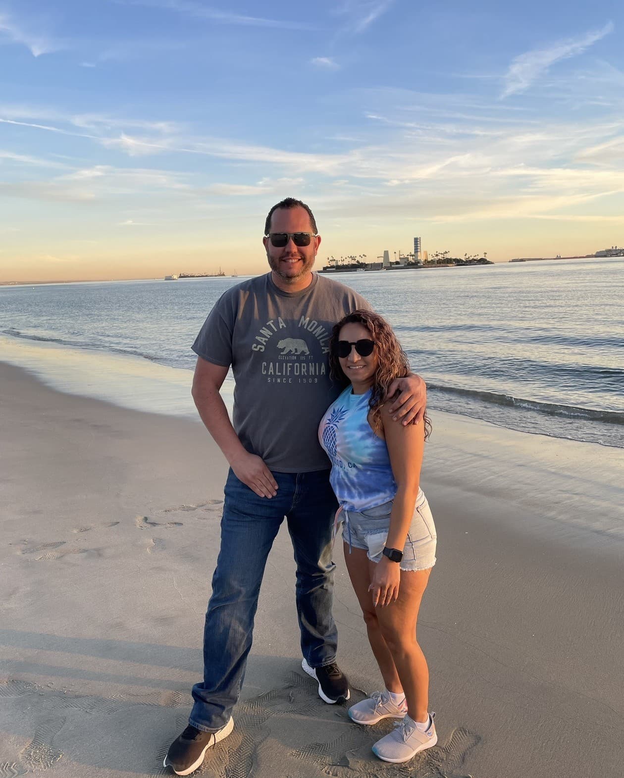 Jason and Maria in Long Beach, California